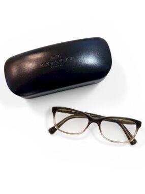 Coach HC6089 Transparent Olive Gradient Eyeglasses